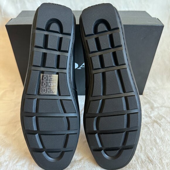 NIB! Coach CI326 Men’s Black Leather Mott Chain Drivers Slip On In Size US7/EU40 main image 9